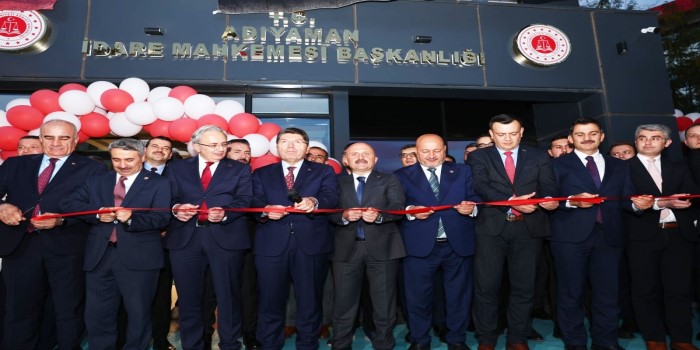 Adıyaman Adalet Sarayı Ek Hizmet Binası’nın açılışı yapıldı